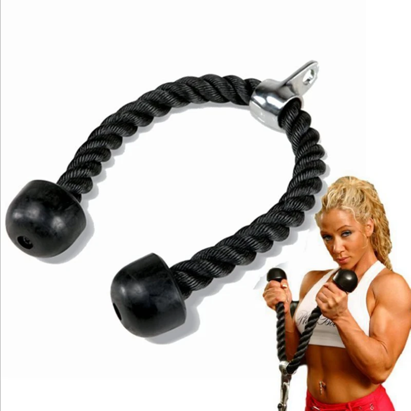 

Tricep Rope Heavy Duty Tricep Rope Push Pull Down Cord For Bodybuilding Gym Workout Fitness Exercise Body Equipment