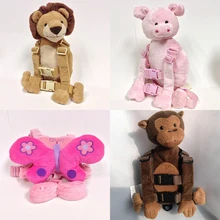 Полезные детские ремни безопасности на лямках для малышей, для малышей, для прогулок, для косплея, рюкзак, сумка