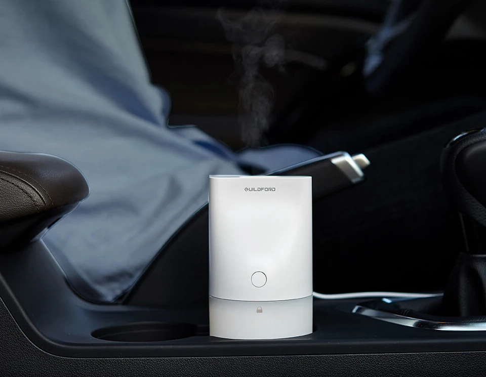 Original Xiaomi Uildford tabletop Humidifier 320ML protable quiet Air Purifying with Night light for Air-conditioned household (11)