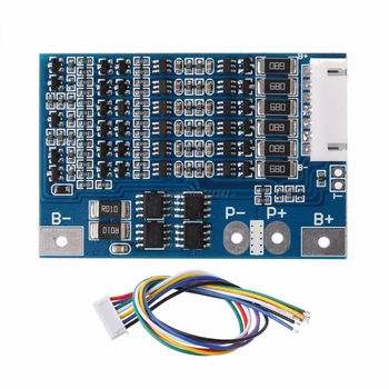 

6S 22.2V Li-ion 18650 Lithium Battery BMS Charger Protection Board With Balance Integrated Circuits Dropship
