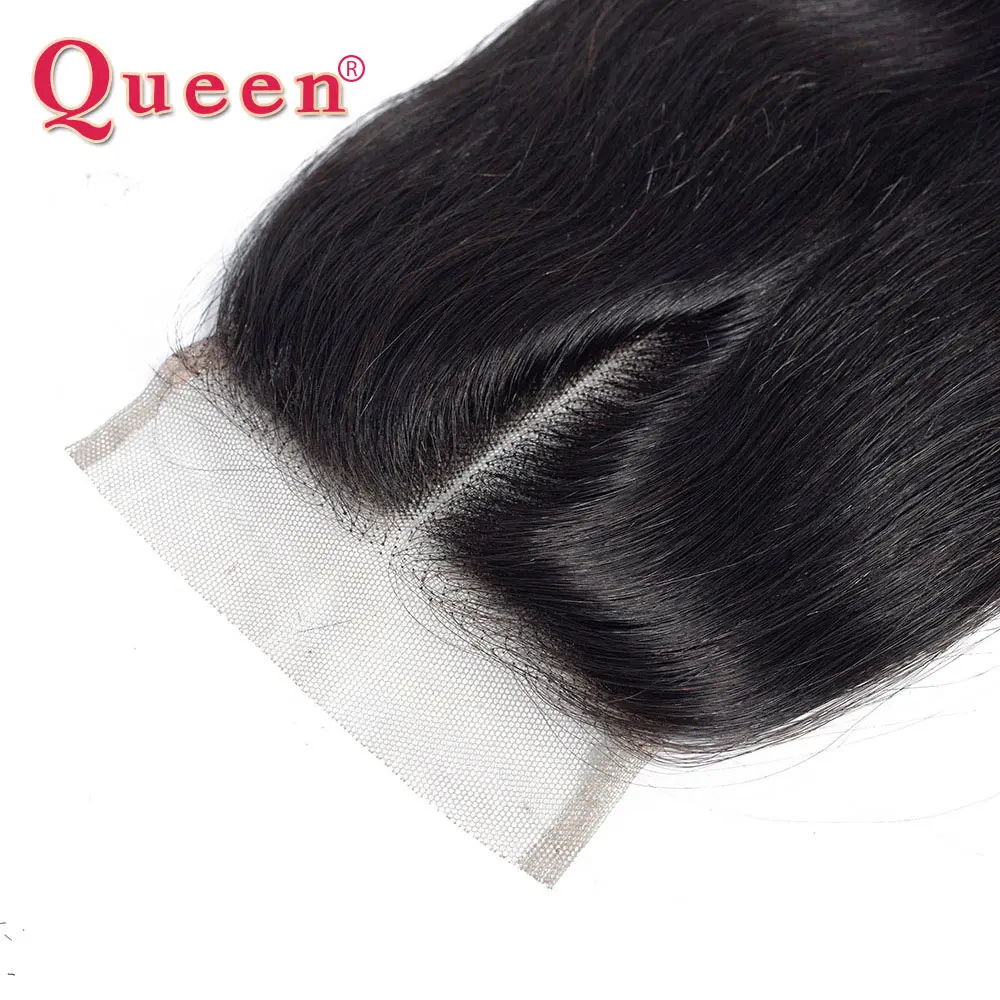 Queen hair Products бразильские пучки с закрытием Remy hair B/99J двухцветные Омбре человеческие волосы для тела плетение 3/4 пучков с закрытием