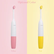 Электрическая зубная щетка с 2 сменные насадки для щёток ультразвуковая Автоматическая Мягкая зубная щетка водонепроницаемые зубы Глубокая чистка кистей