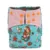 [Sigzagor]ALL IN ONE Charcoal Bamboo Baby Cloth Diaper Nappy Washable