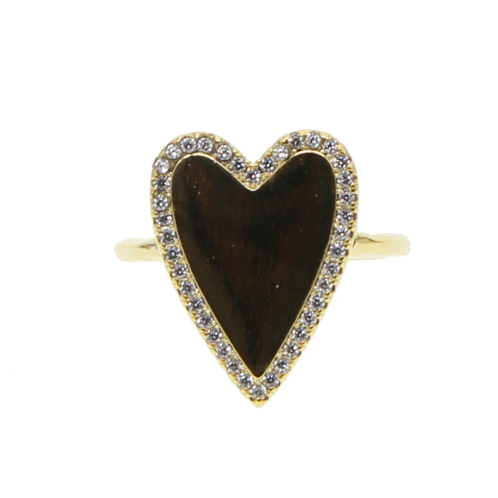 Boho Vintage Punk Antique Big Heart Ring Midi Finger Rings for Women Bohemian Knuckle Ring Set Love Jewelry Anillos