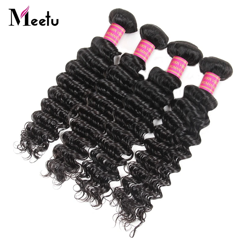 Meetu Indian Deep Wave Bundles with Frontal 3 Bundles with Frontal 100% Human Hair Non Remy Lace Frontal Closure with Bundles Meetu Indian Deep Wave Bundles with Frontal 3 Bundles with Frontal 100% Human Hair Non Remy Lace Frontal Closure with Bundles