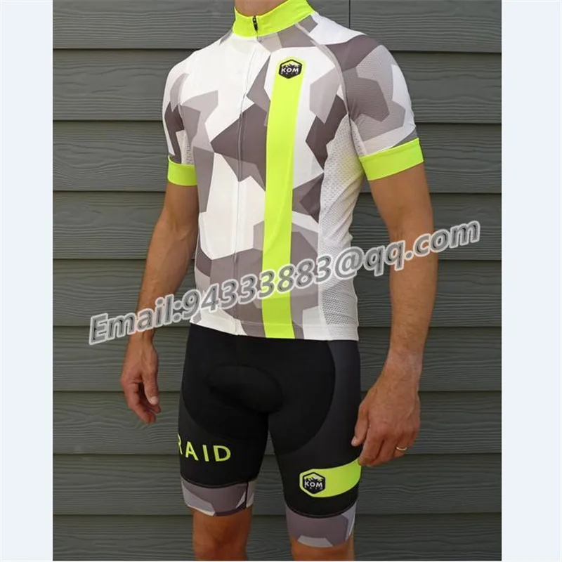 

KOM summer men short sleeve jersey 2019 bike equipment cycling set triathlon pro team clothing custom quick dry tights UCI