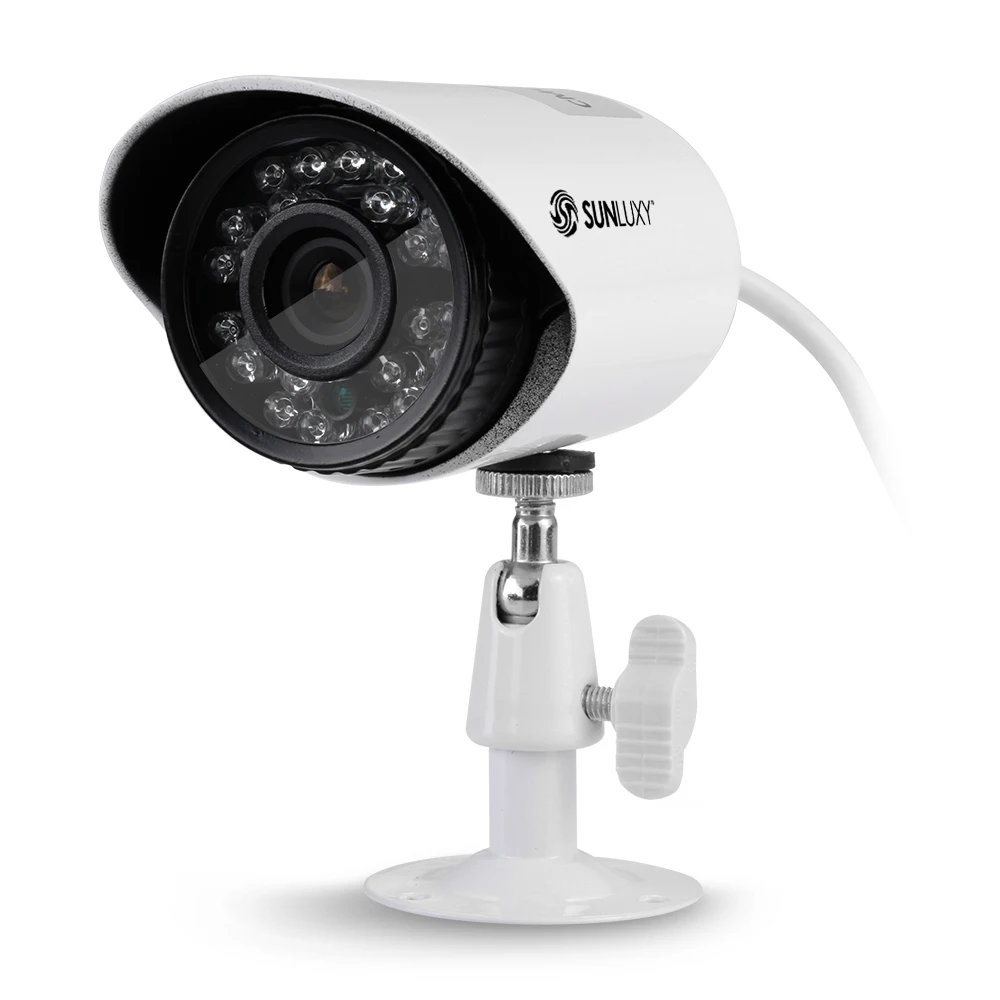 ФОТО Spain Stock SUNLUXY Security Cameras 1000TVL PAL Bullet Camera Waterproof 1/4'' CMOS 3.6mm Lens IR-cut Outdoor CCTV Camera