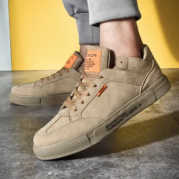 

Leader Show Men Casual Shoes Comfortable Outdoor Vulcanize Shoes for Men Fashion Shoes Non-slip Flats Sneakers Zapatillas Hombre