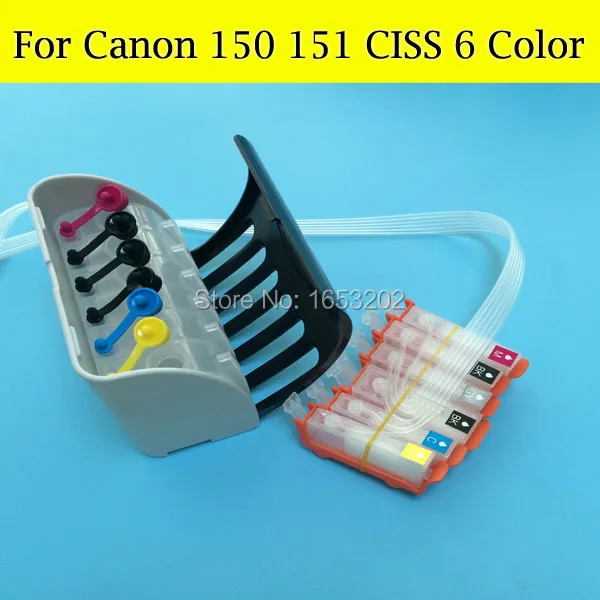 150XL PGI150 XL CLI151GY XL СНПЧ PGI150 CLI151 СНПЧ Системы для Canon PIXMA MG6360