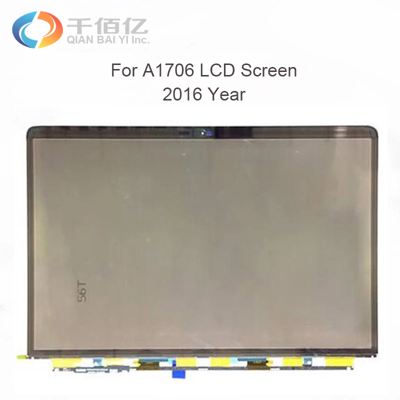 Оригинальный 100% новый A1706 экран панель для MacBook Pro retina 13 "A1706 экран со всеми гибкие кабели для A1706 2016 года