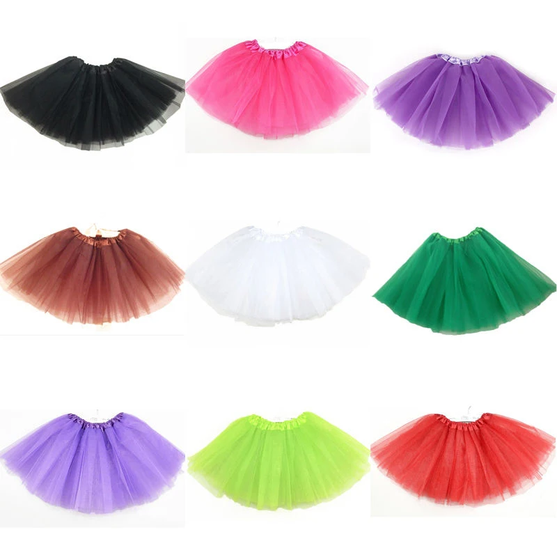 

Women Girls casual hot fashion tutu short mini skirts ladies solid high elastic waist party clubwear mini skirts