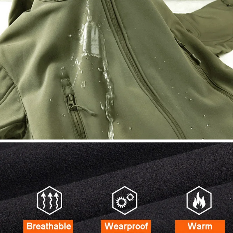 LOMAIYI кожаная водонепроницаемая военная мужская куртка в армейском стиле
