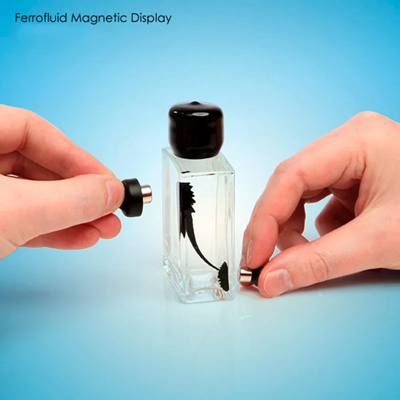 

Magnetic Ferrofluid Bottle Amazing Liquid With 2 Magnet Pressure Relief Toy Gift