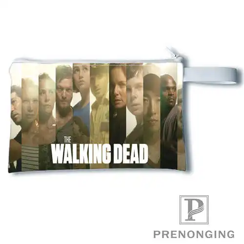 

Custom the walking dead Printing Coin Purse Change Purse Zipper Zero Wallet Phone Key Bags Fashion Small Female Purse#19-01-22-8