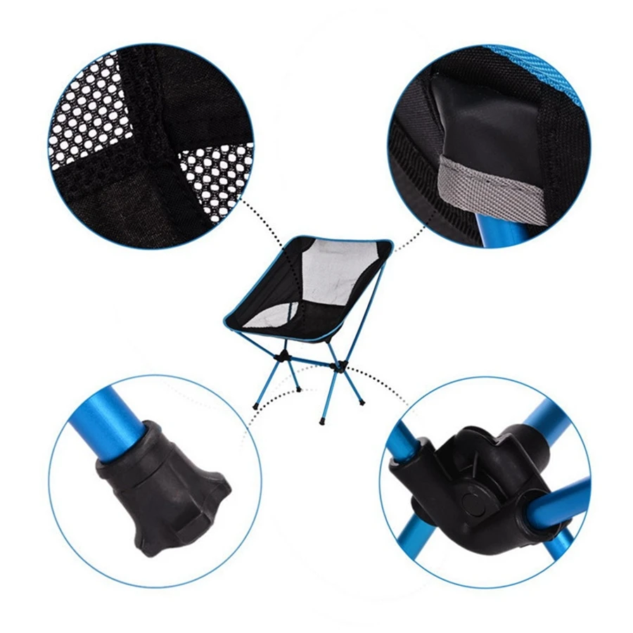 Легкий компактный складной рюкзак стулья, портативный складной стул для улицы, пляжа, рыбалки, туризма, пикника, путешествия
