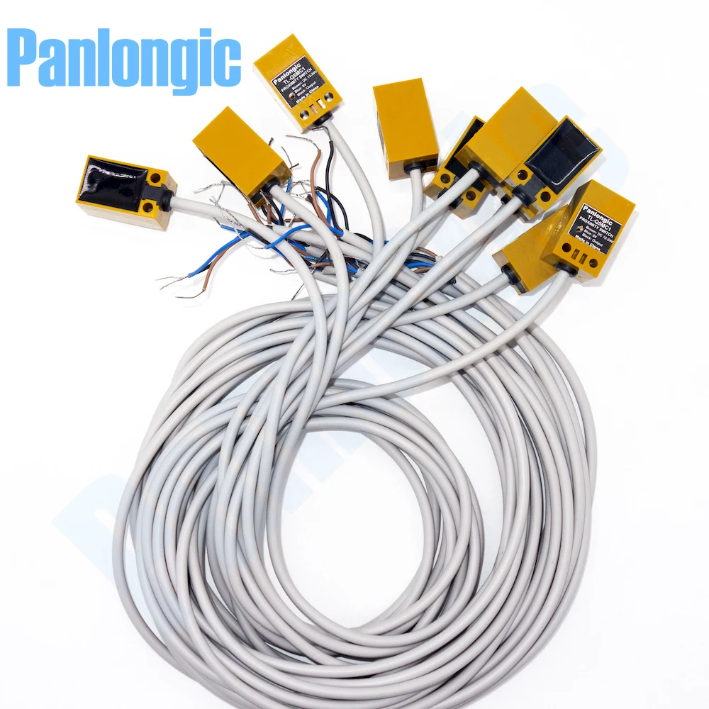Panlongic 10 шт. индуктивный датчик приближения постоянный ток 12-24 В 50 мА NPN 5 мм