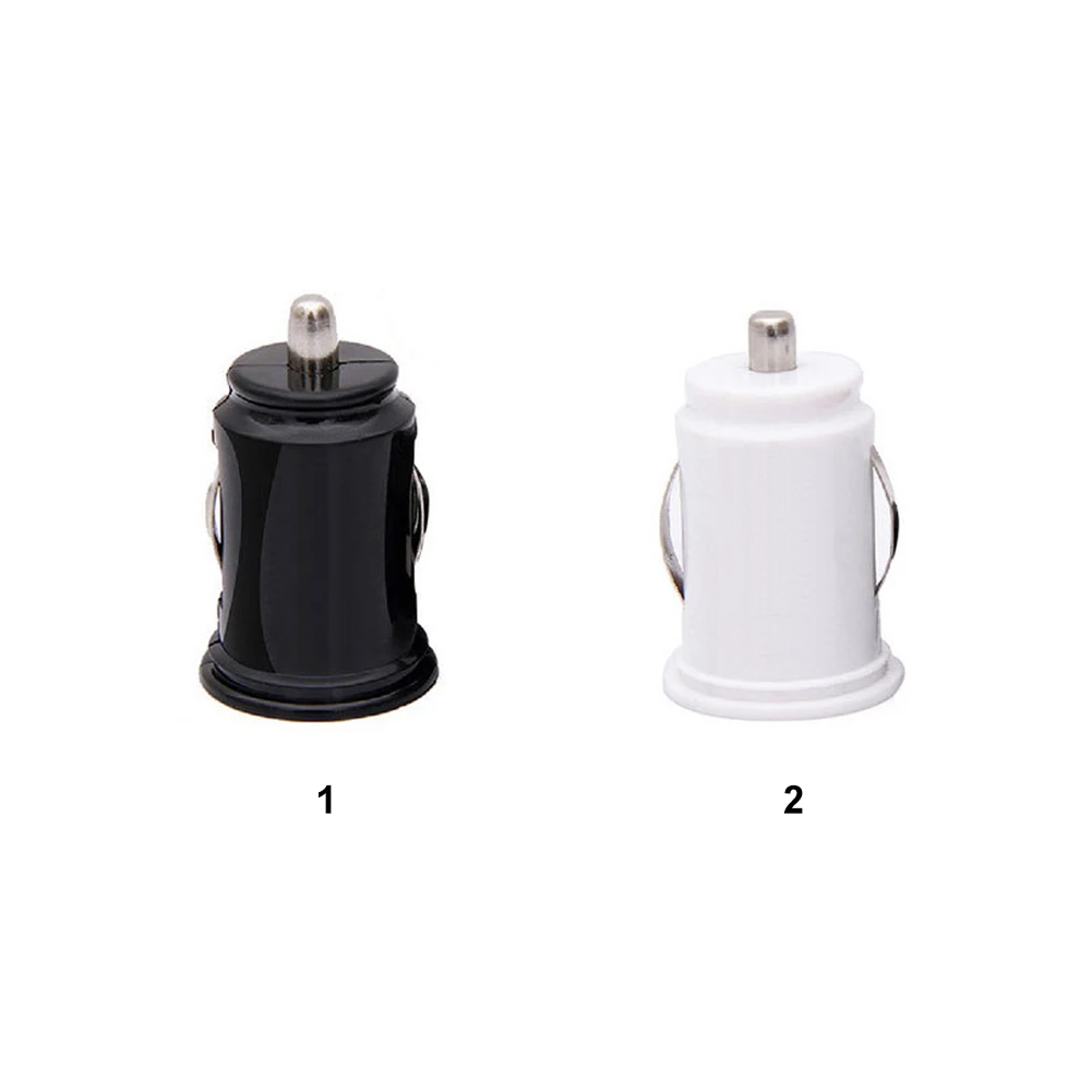 5 V 2.1A سيارة شاحن محول الطاقة المزدوجة USB 2-ميناء سيارة ميني ولاعة السجائر شاحن مقبس الأسود