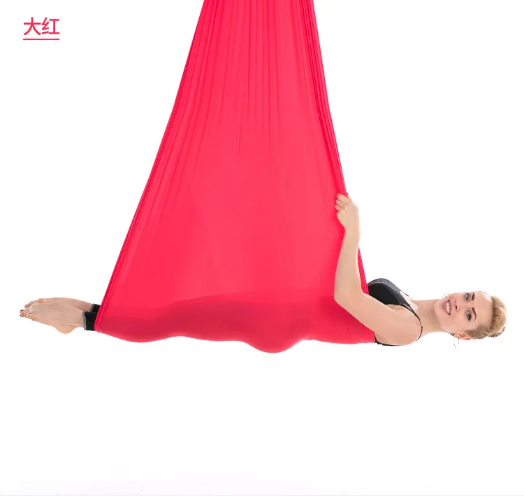 New Multifunction Anti-gravity Yoga Belts Aerial Yoga Hammock Swing Body Building Gym Equipment for Home Resistance 16 Colors