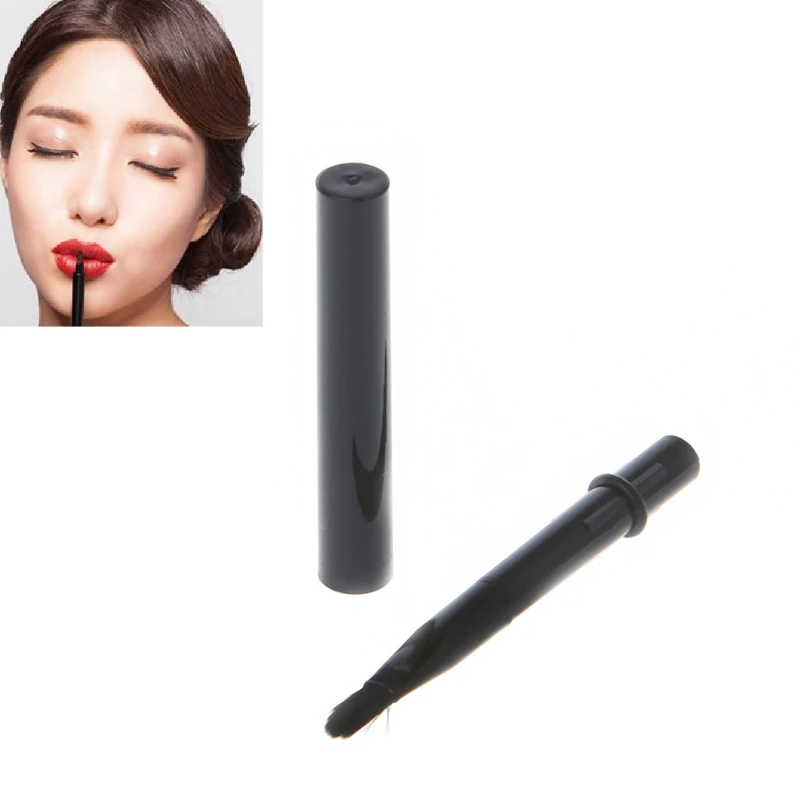 

Mini Retractable Makeup Cover Cosmetic Gloss Lipstick Lipbrush Lip Brush Tool