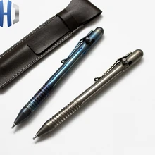 Ручка из титанового сплава для повседневного использования, мужская и женская ручка для защиты, тактическая ручка для подписи, ручка для разбитого окна