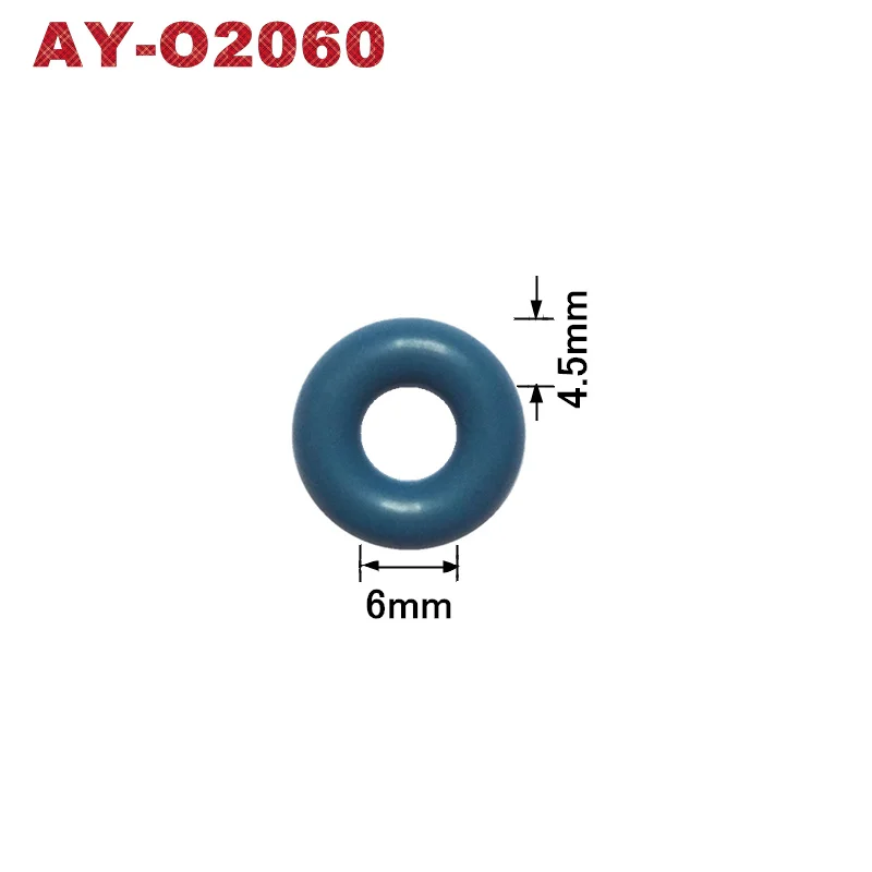 100 штук 15*6*4,5 мм топливные прокладки для инжектора ремонтные наборы деталей топливной форсунки/ремонтные комплекты(AY-O2060