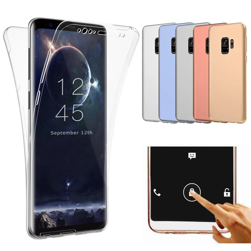 

Slim 360 Anti-Scratch Protective Case Cover For Samsung Galaxy S9 5.8 inch High Quality Cell Phone Accessories Dropship