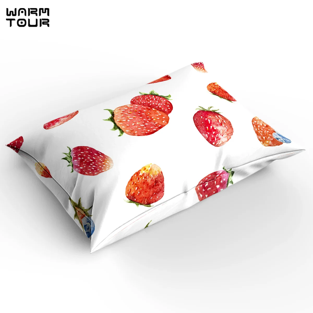 WARMTOUR пододеяльник Клубника Ягоды набор пододеяльников 4 комплект постельного белья для кроватей DHL способы доставки