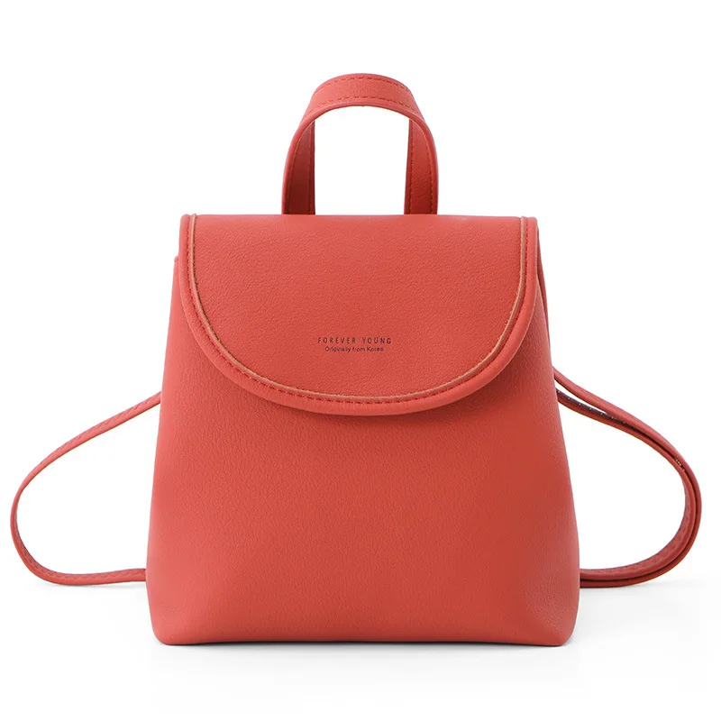 

CHALLEN Women Backpack Mini Soft Touch PU Leather Shoulder Bag Multi-Function Small Backpack Female Ladies Shoulder Bag