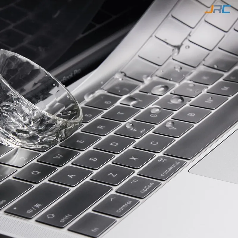  Waterproof Fully transparent TPU Invisible Keyboard Cover Film For Macbook 13/15-Inch Pro touch bar