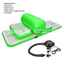 Надувные гимнастические воздушные дорожки наборы Tumbling Йога надувной батут трек для домашнего использования гимнастические упражнения тхэквондо Чирлидинг