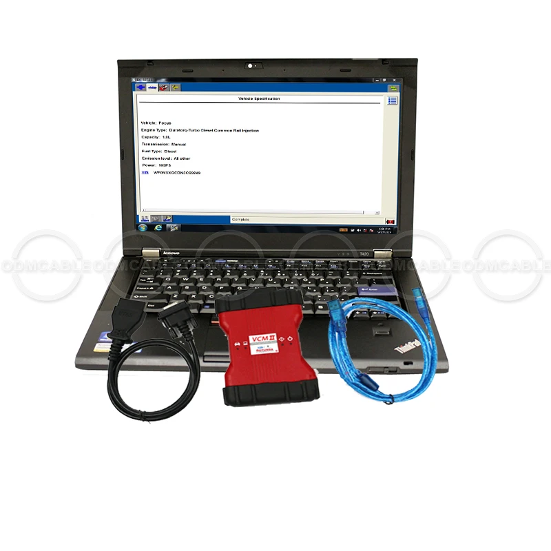 

Full set T420 laptop with VCMII auto diagnosis tool for mazda IDS for ford scanner tool 2 in 1 car diagnostic scanner