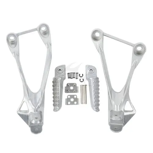 Motorcycle Rear Footrest Foot Pegs For KAWASAKI Ninja ZX6R Motorcycle Rear Footrest Foot Pegs For KAWASAKI Ninja ZX6R