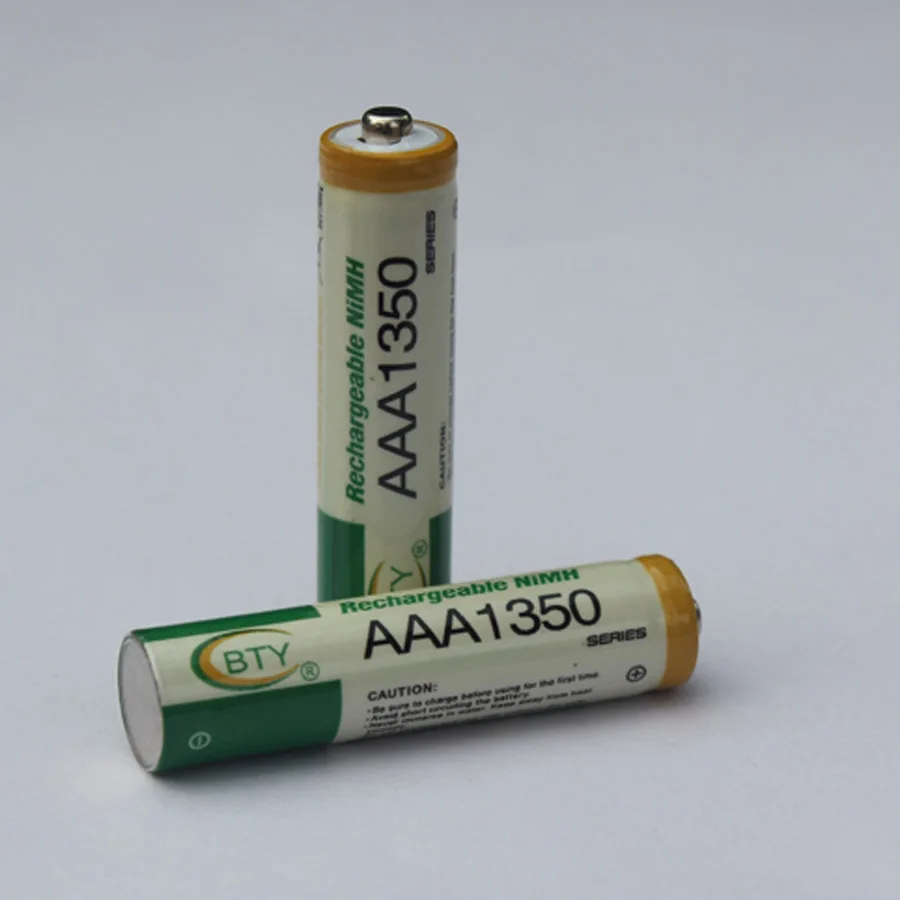 4 шт. аккумуляторные батарейки AAA 1 2 В Ni MH 3 А 350 мА · ч для фонариков|battery 1.2v|rechargeable