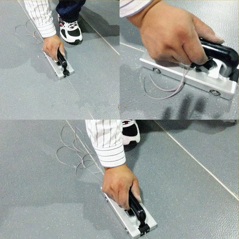 

Wheeled Groover Grooving Slotting Pull Hand Tool Slotter PVC Vinyl Floor Welding