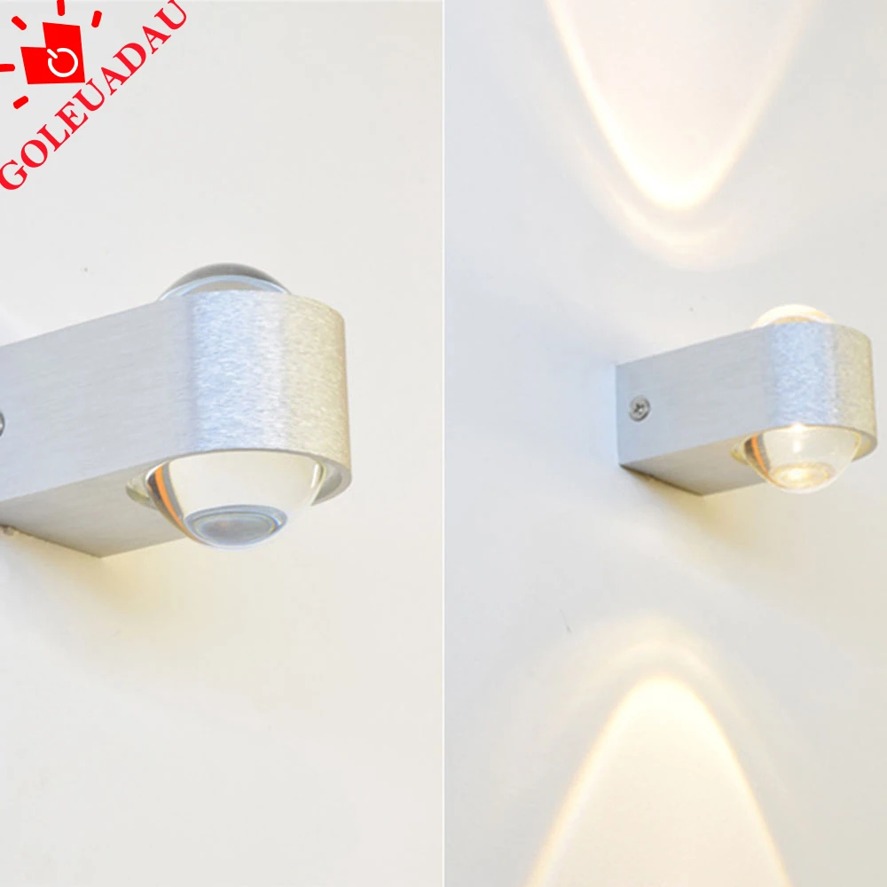 

Modern Minimalist LED Outdoor Waterproof Wall Light Aluminum Bedroom Living Room Aisle Hallway Wall Bedside Lamp Luminaria