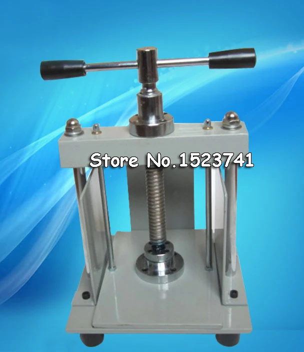 

A5 size Manual flat paper press machine for photo books, invoices, checks, booklets, Nipping machine