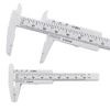 80mm Mini Plastic Sliding Vernier Caliper Gauge Measure Tool Ruler Micrometer ► Photo 2/5