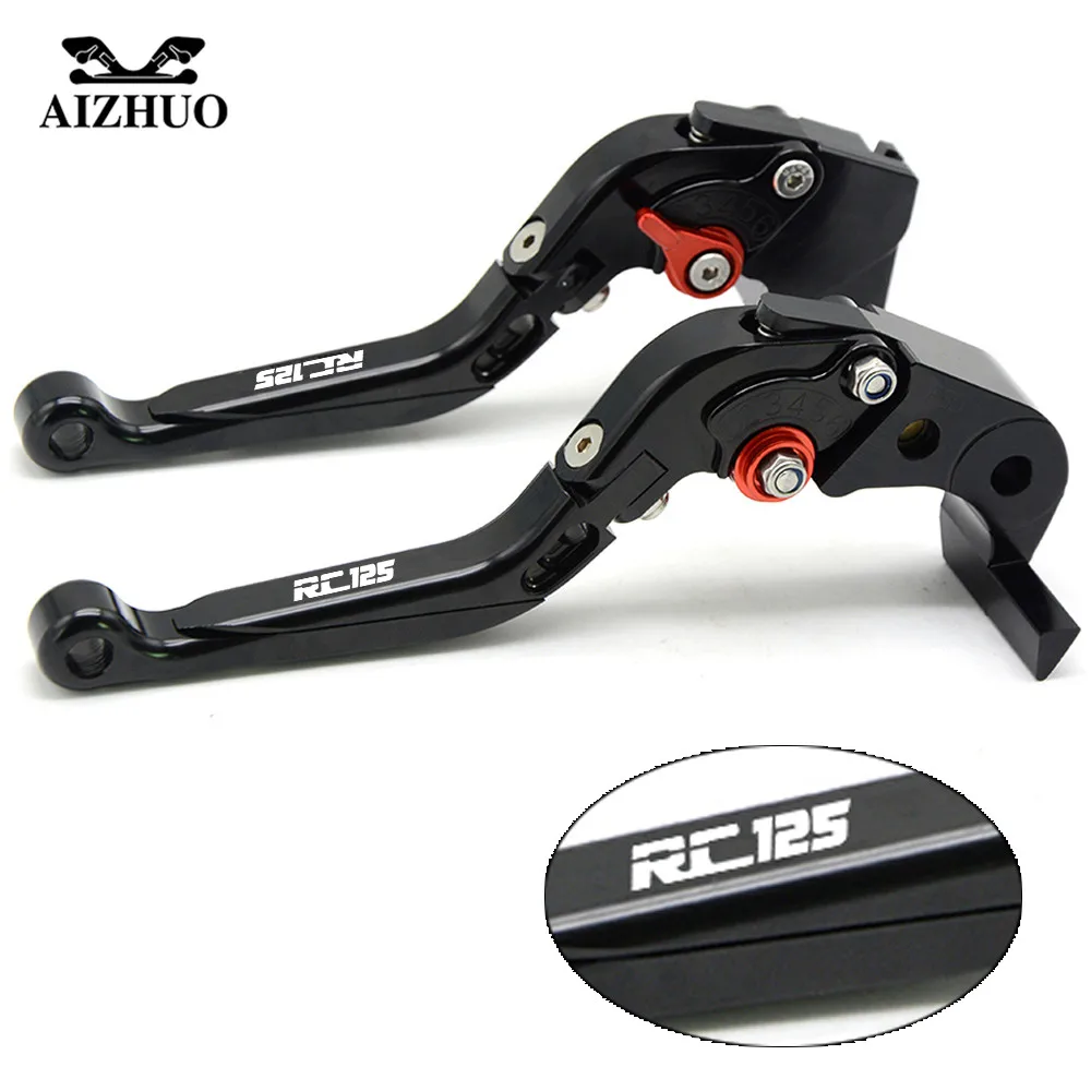 Motorcycle Brake Clutch Lever For KTM RC 125 RC125 125DUKE 2009 2010 2011 2012 2013 2014 - 2016 Folding Extendable Brake Levers