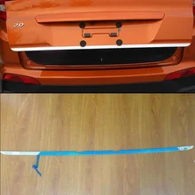 Накладка на заднюю дверь багажника из нержавеющей стали для hyundai IX25 Creta автомобильные аксессуары