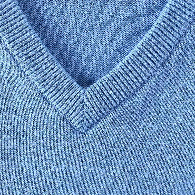 2019 New Pure Color Cotton Sweater Vest Men's Sweater Sweater Men's Brand Vled Sleeveless ShirtsMen's business sweater vest 2019 New Pure Color Cotton Sweater Vest Men's Sweater Sweater Men's Brand Vled Sleeveless ShirtsMen's business sweater vest