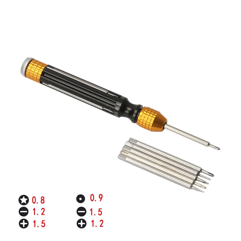 BEST 6 in 1 Multi Function Precision Screwdriver Set for