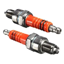 2PCS Motorcycle Third-grade Sparking Plug Nozzle for 110CC Off-road Moto GY6125CC Scooter Modification A7TJC 49CC Universal
