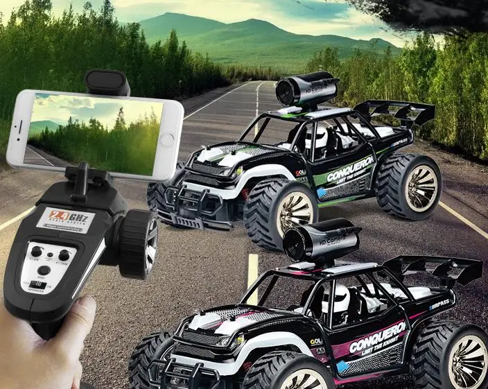 1/16 High Speed Remote Control Model Camera Tracker Racing HD FPV