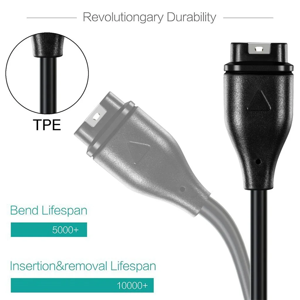Сменный USB кабель синхронизации данных и зарядки быстрое зарядное устройство для Garmin forerunner 945