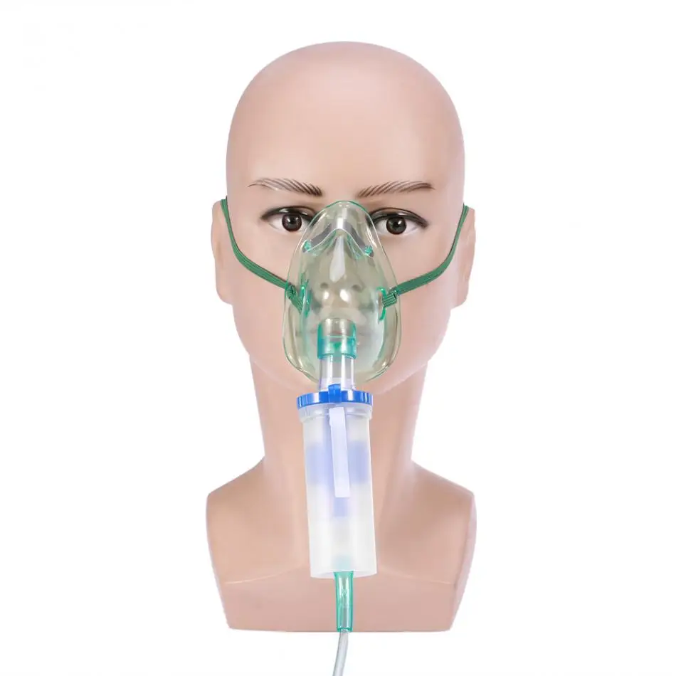 Disposable Oxygen Mask Inhaler Face Shield Medicine Compressor