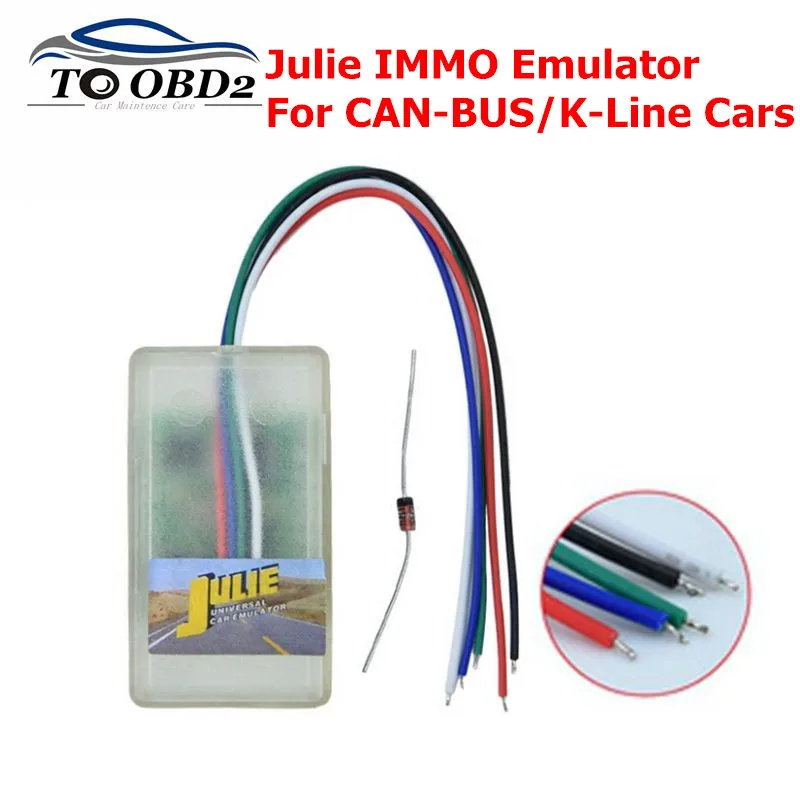 

Universal IMMO Decoder Emulator For Julie IMMO For CAN-BUS/K-Line Cars For Seat Occupancy Sensor OBD2 Emulator Tool