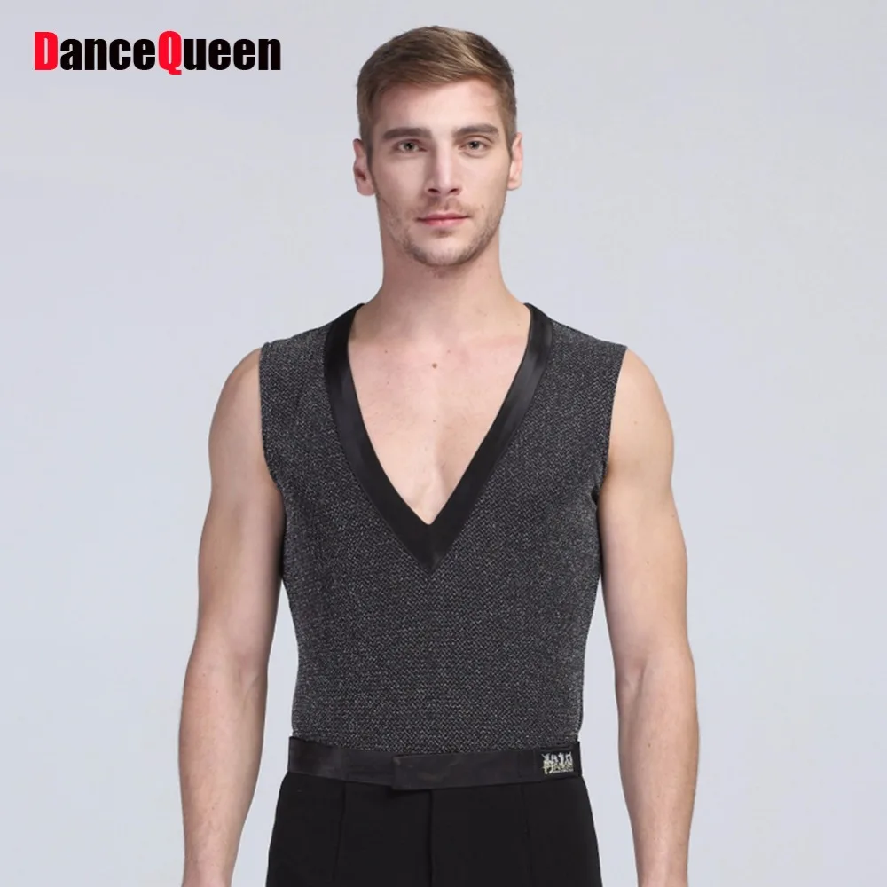 2017 New Men Latin Dance Tops Flamenco Dresses Ballroom Dancing Dresses
