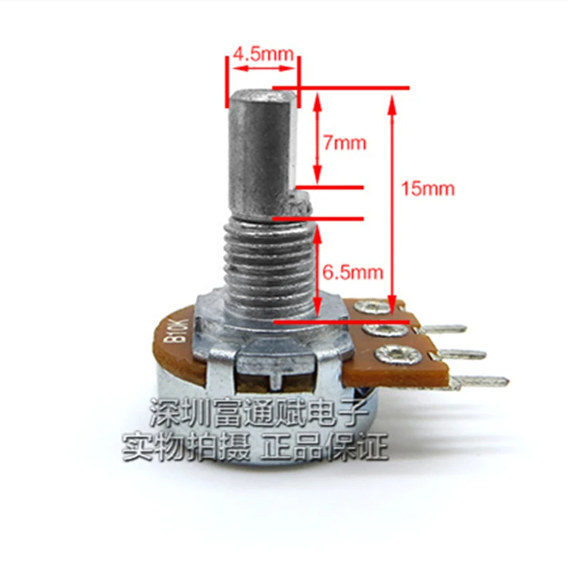148 Тип импортированного один объем потенциометра B10K с шаговый 40 ...