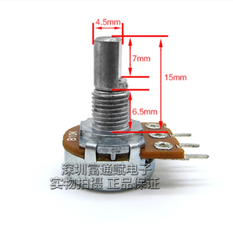 148 Тип импортированного один объем потенциометра B10K с шаговый 40 очков 15 половина моста