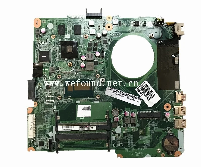 laptop Motherboard For 734426-601 734426-001 734426-501 14-N I5-4200U DA0U83MB6E0 system mainboard Fully Tested laptop Motherboard For 734426-601 734426-001 734426-501 14-N I5-4200U DA0U83MB6E0 system mainboard Fully Tested